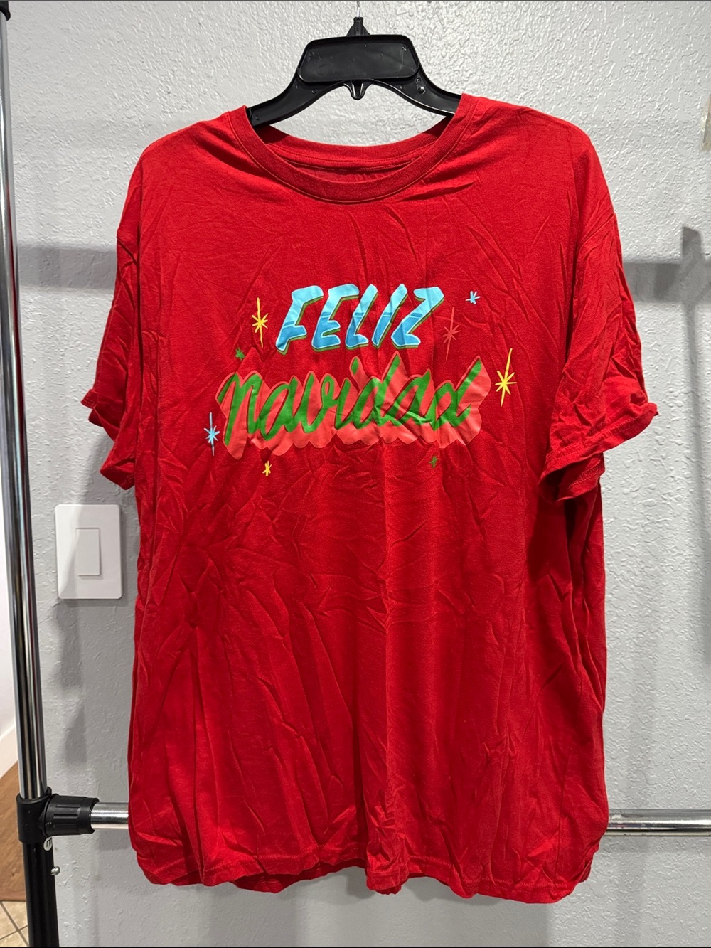 Wondershop Red 'Feliz Navidad' Graphic Tee